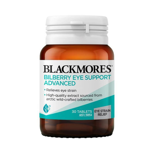 Blackmores Bilberry Eye Support Advanced 30 Tablets