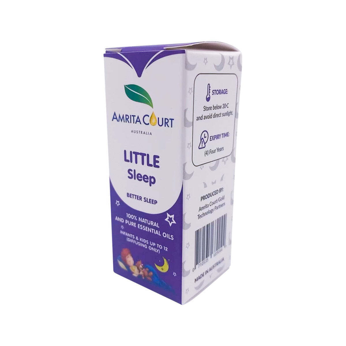 Amrita Court Little 100% Natural & Pure Essential Oil Blend Sleep 10Ml