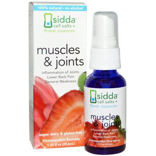 Siddha Flower Essences Muscle & Joint 1 Fl Oz Liquid