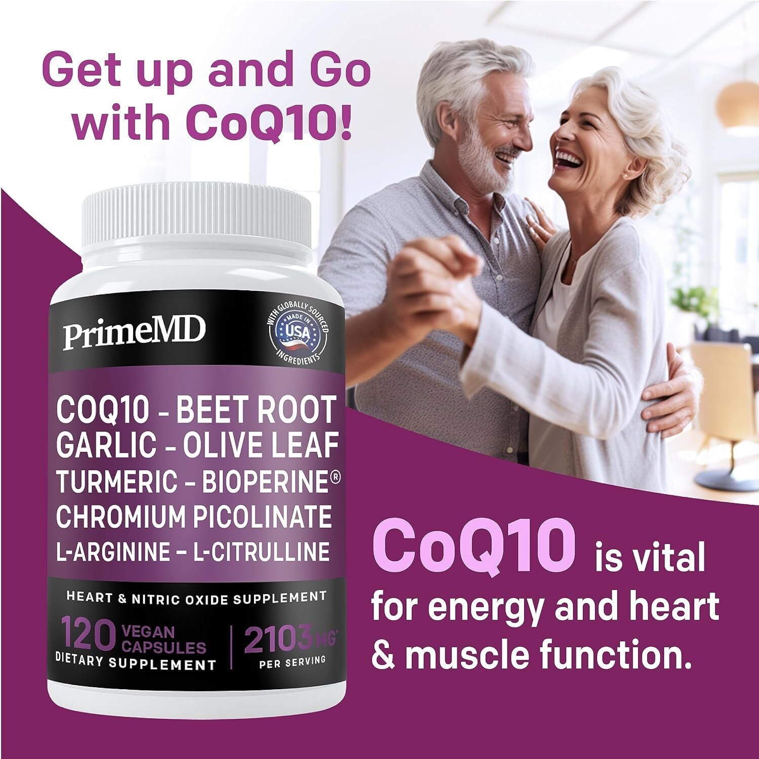 26-In-1 Nitric Oxide Supplement - Blood Pressure Supplements for Heart Health Wi