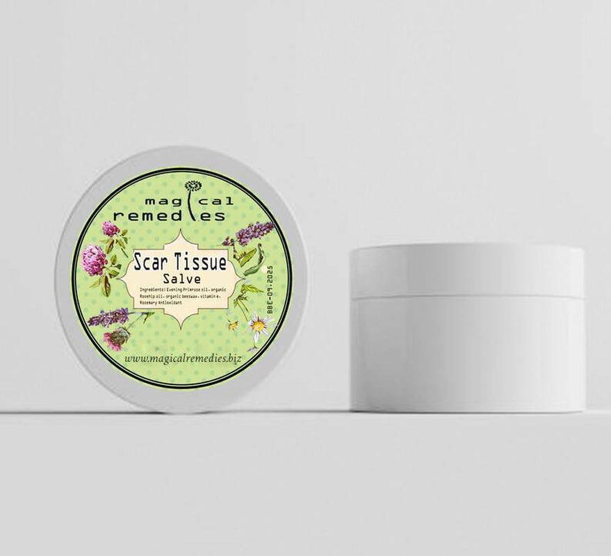 Scar Tissue Salve. Keloid Scars Reduce Acne Scars,Tattoo Balm.