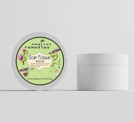 Scar Tissue Salve. Keloid Scars Reduce Acne Scars,Tattoo Balm.