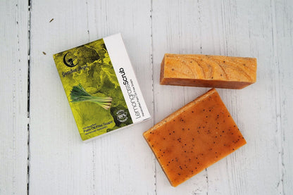 Lemongrass Scrub - Lemongrass & Poppy Seed Soap Bar