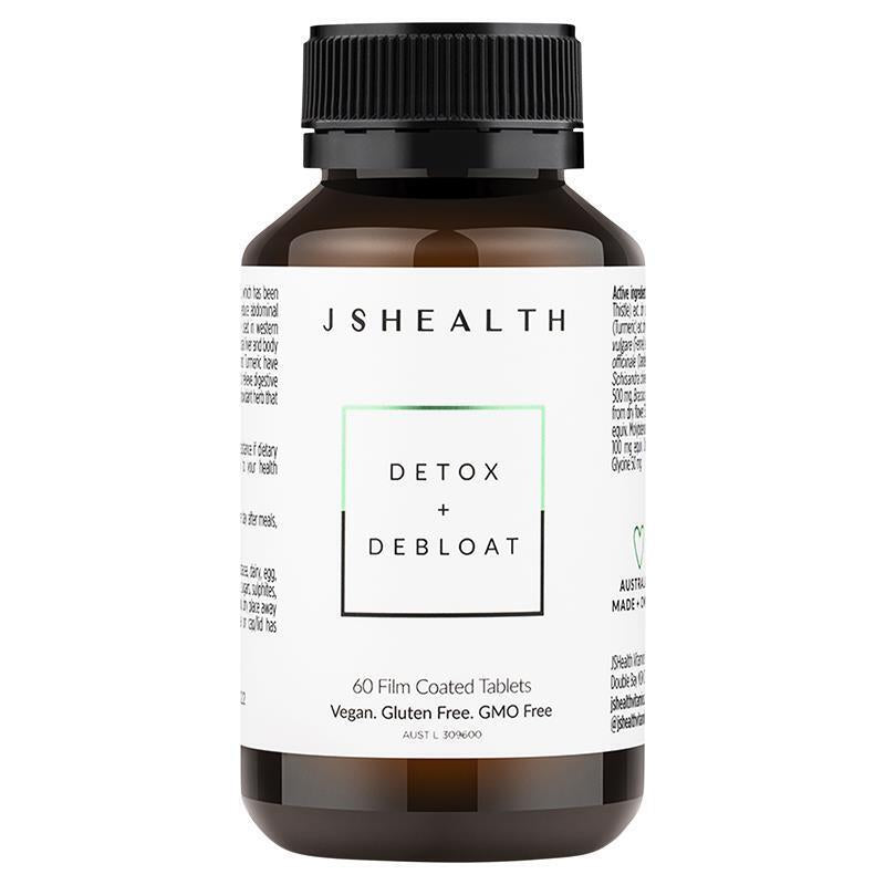 JSHEALTH Detox + Debloat Formula 60 Tablets