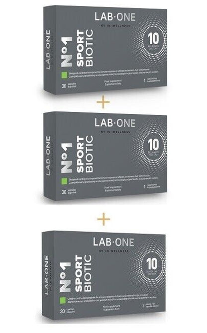 LAB ONE N°1 Sportbiotic (Probiotic for Athletes) Capsules