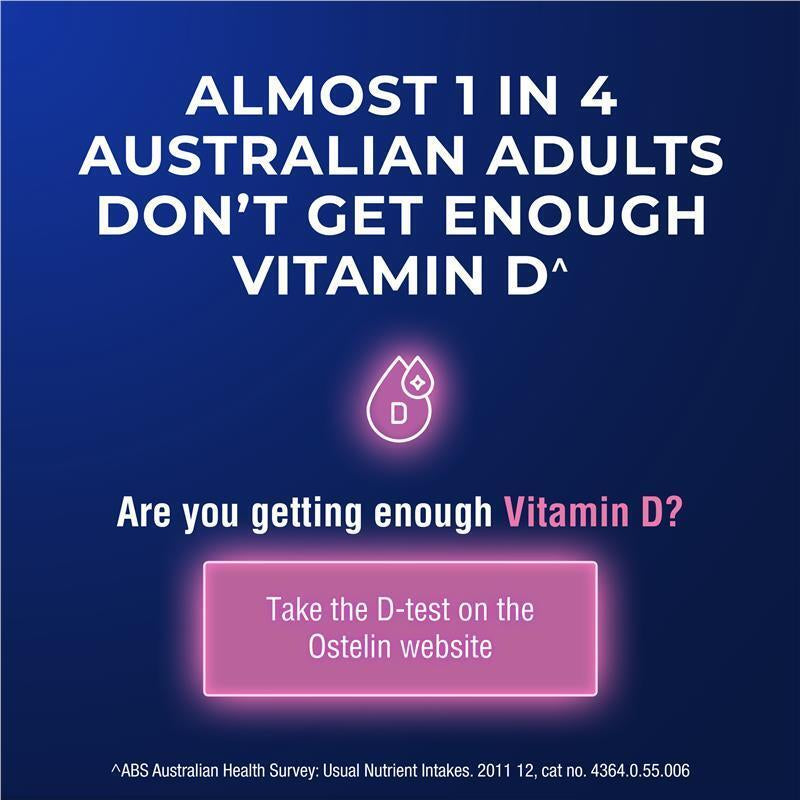 Ostelin Vitamin D3 1000IU 130 Capsules