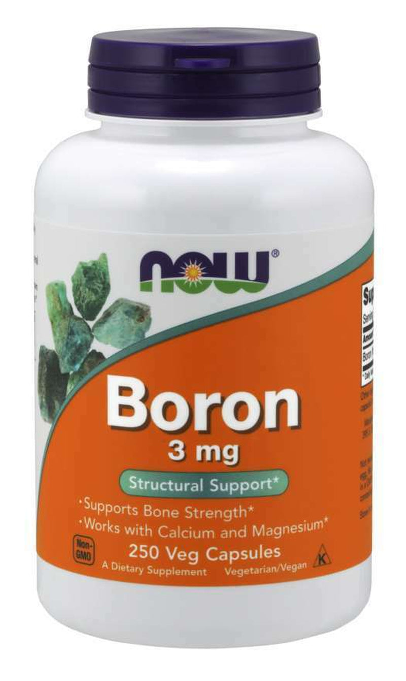 Boron (Supports Bone Structure) 250 Veg Capsules