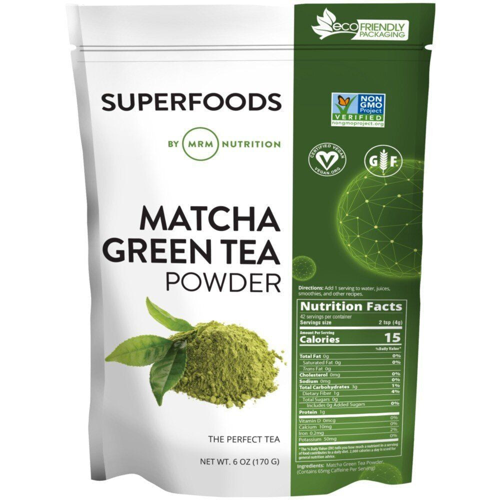 MRM (Metabolic Response Modifiers) Super Foods - Raw Matcha Green Tea 6 Oz