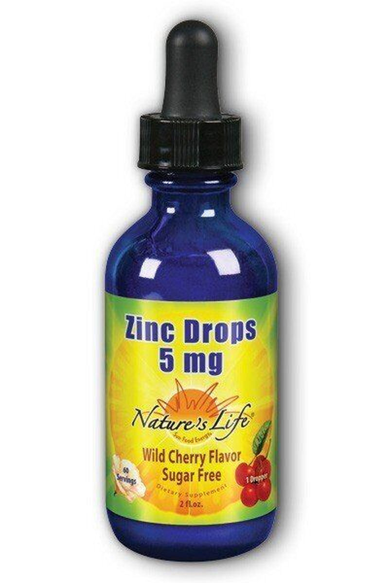 Natures Life Liquid Zinc Berry 2 Oz Dropper