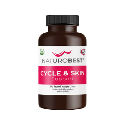 NEW Naturobest Cycle & Skin Support 90 Capsules