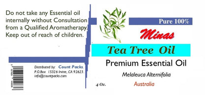 Australian Essential Oil Tea Tree Pure Natural 4 Oz Authentic