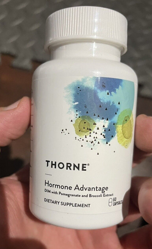 Thorne Hormone Advantage (Formerly DIM Advantage) 60 Caps New Sealed Exp 09/2026