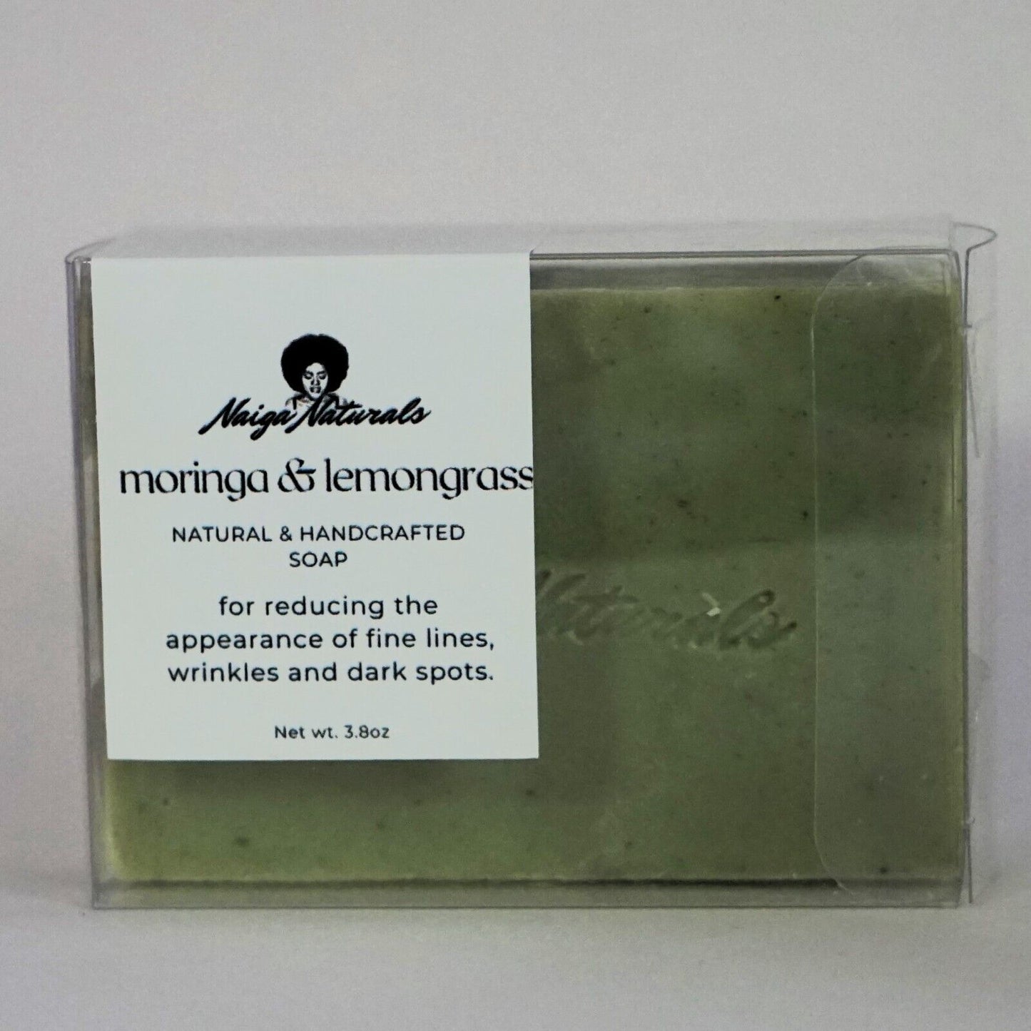 Moringa and Lemongrass Soap Antibacterial Natural Sensitive Skin