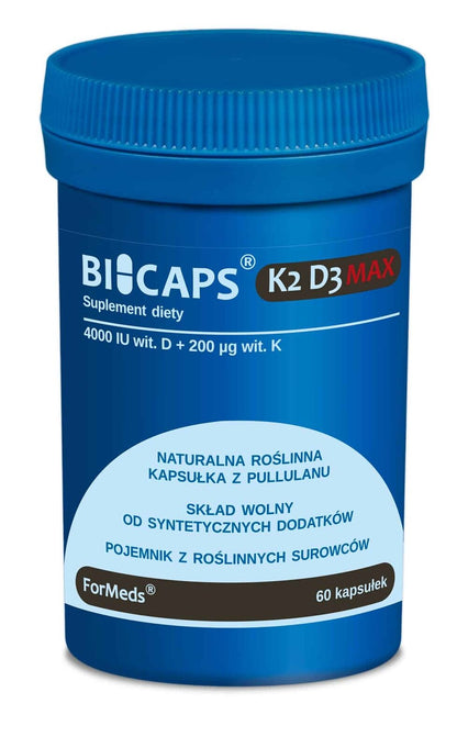 Formeds Bicaps K2 D3 MAX (Bone Health) 60 Capsules