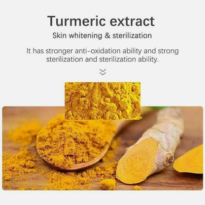 Tumeric Soap Skin Whitening Dark Spots Lightening Acne Brightening Turmeric