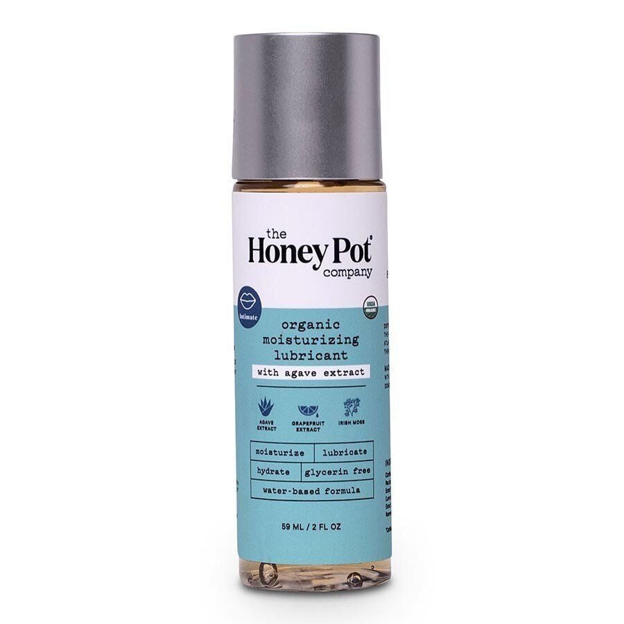 The Honey Pot Organic Water Based Agave Lube 2 Oz Liquid