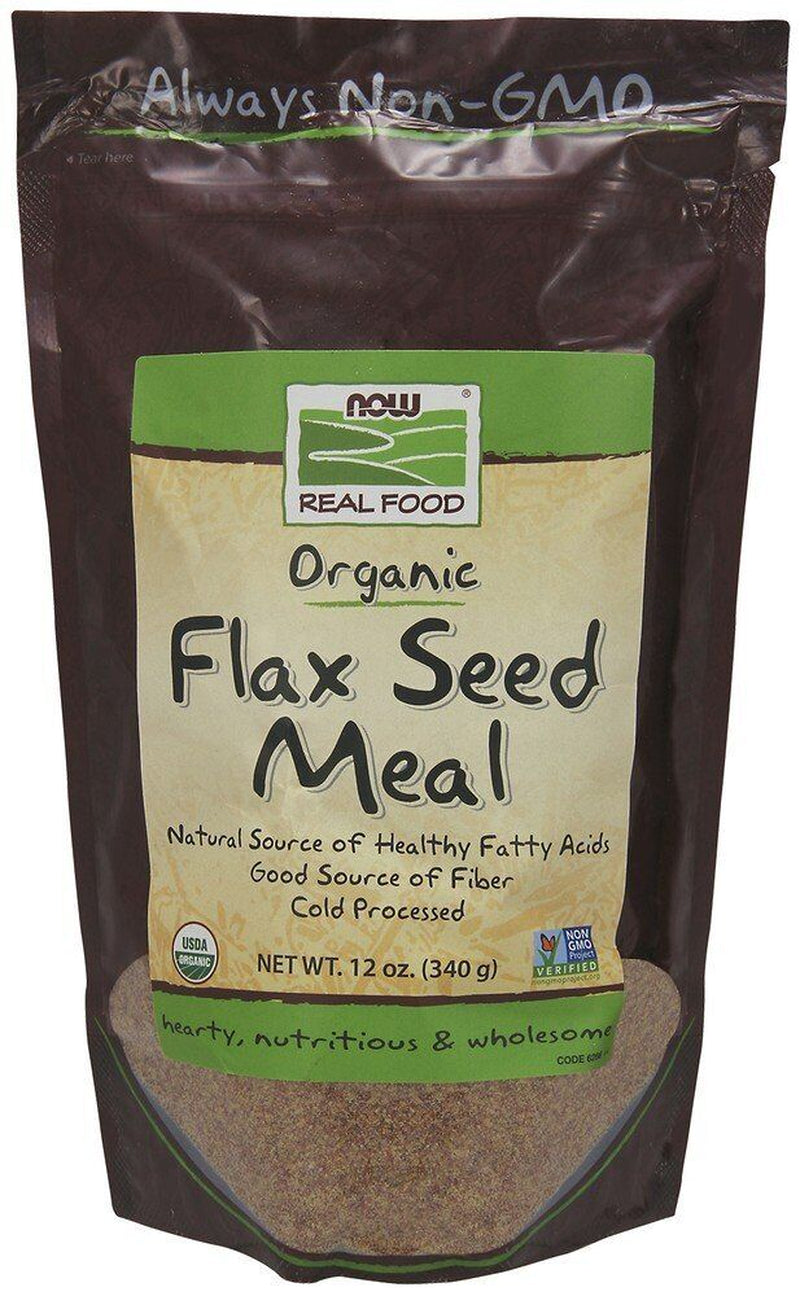 Organic Flax Seed Meal 12 Oz Packet