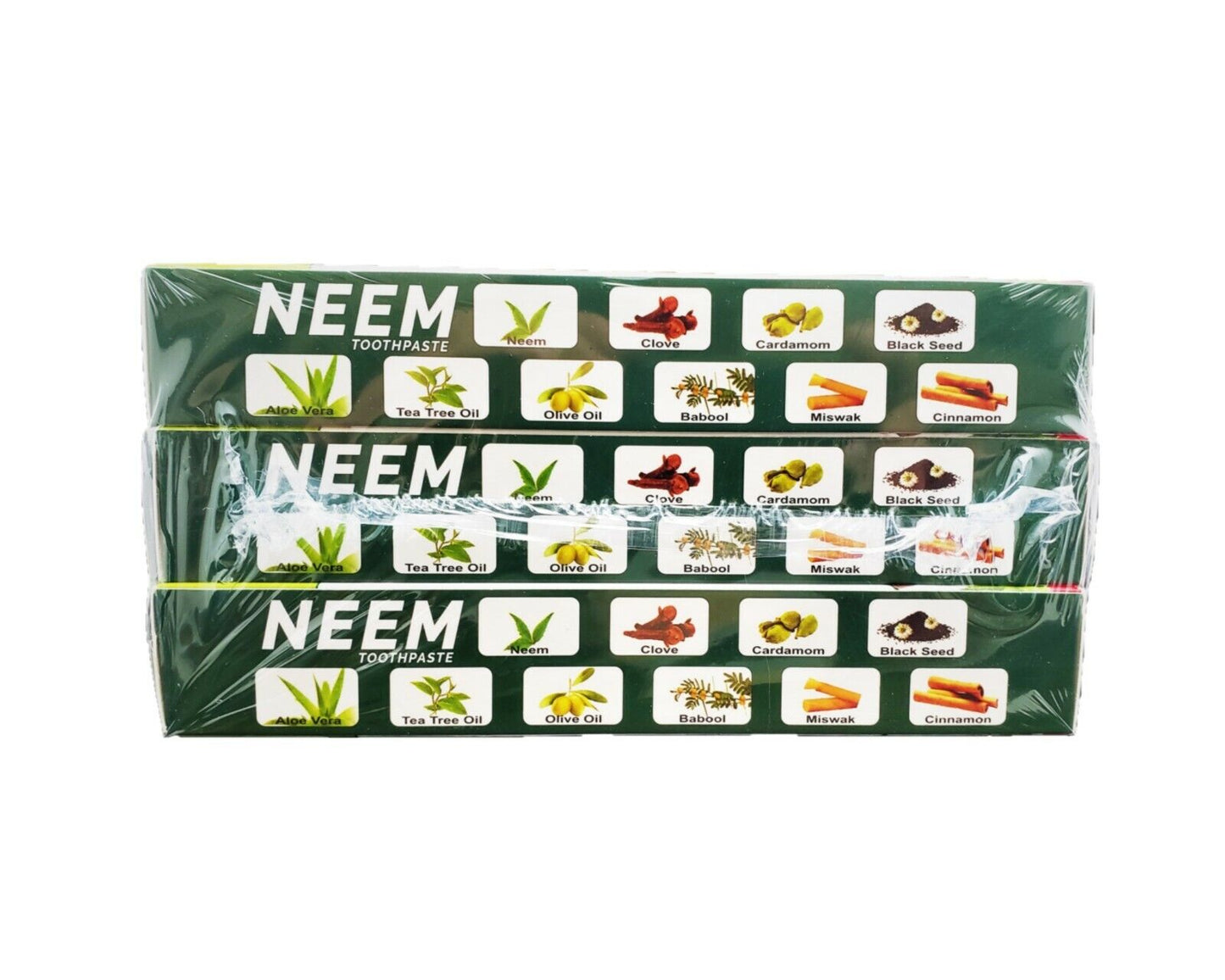 Neem Toothpaste 6 Pack 100% Fluoride Free