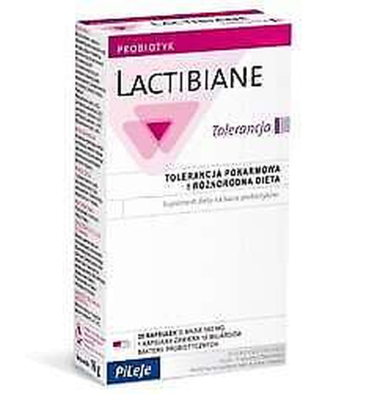 Pileje Lactibiane Tolerance (Probiotic for Diarrhea and Allergies) Capsules