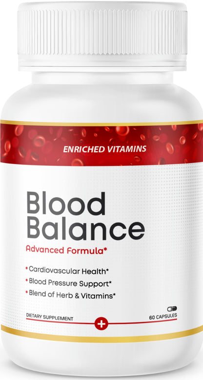 Blood Balance Formula All Natural Cardiovascular Support Blood Sugar Support