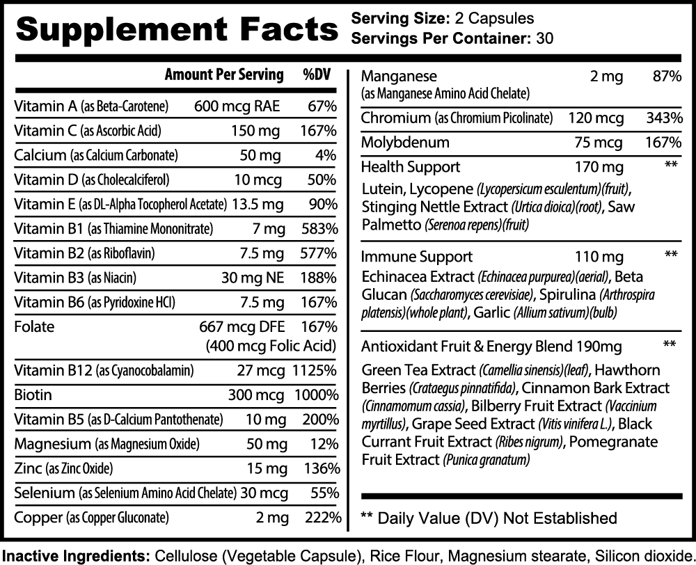 Daily Complete Multivitamin