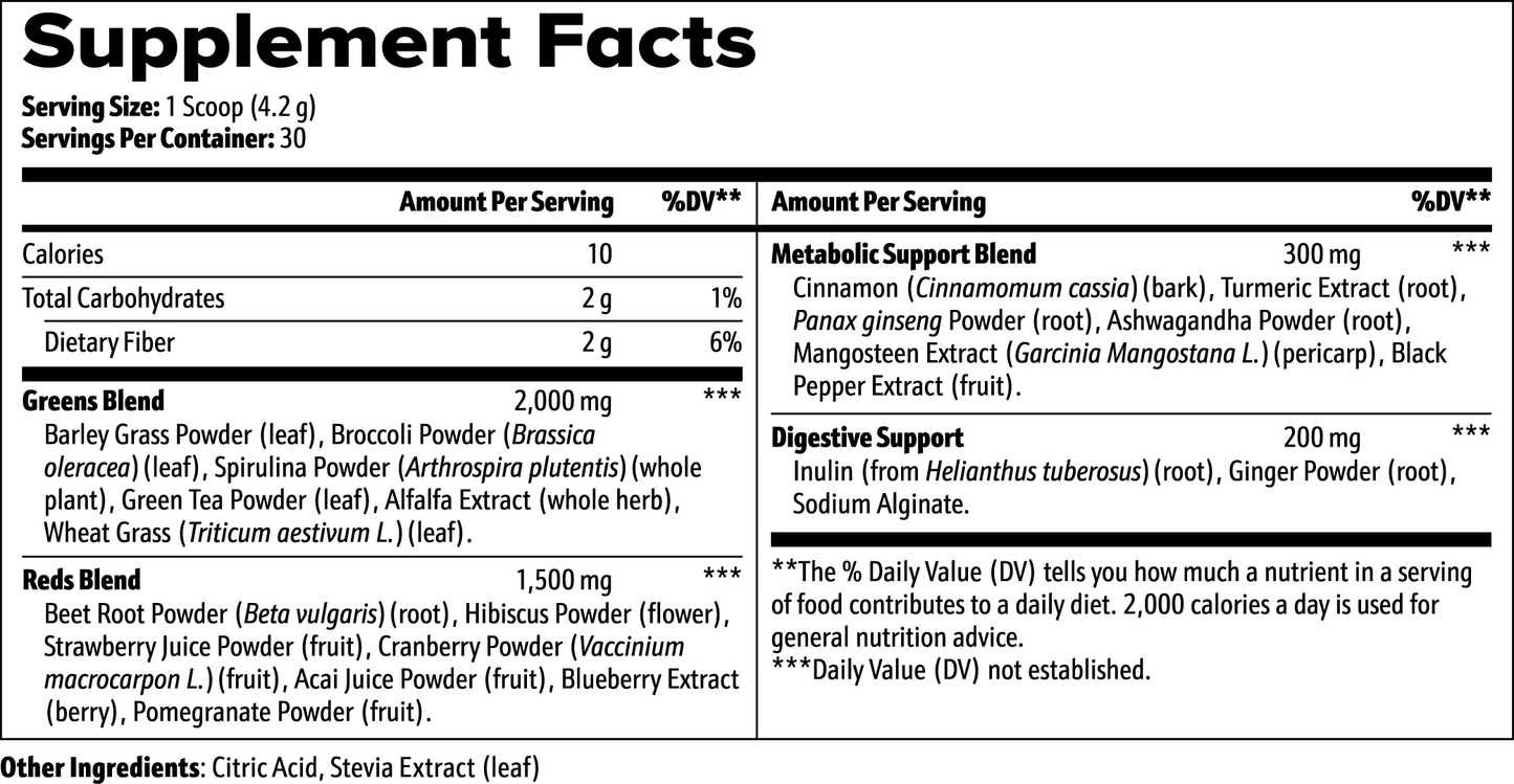 Amazing Greens Superfood Blend