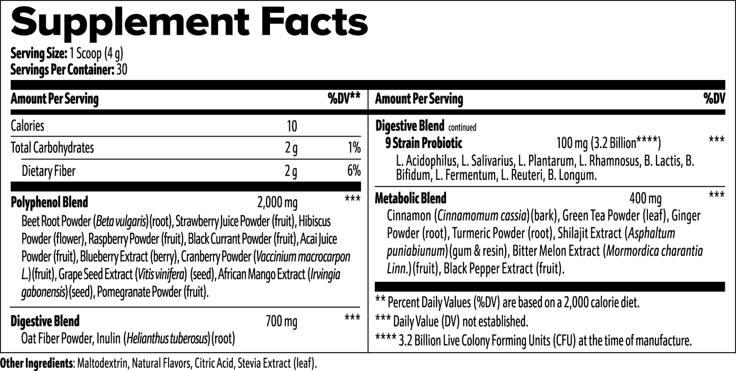 Smoothie Reds Superfood Blend