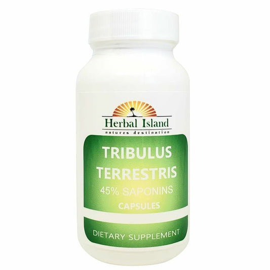 Tribulus Terrestris L Fruit Capsules - 45% Saponin - 500Mg Each(Libido)10