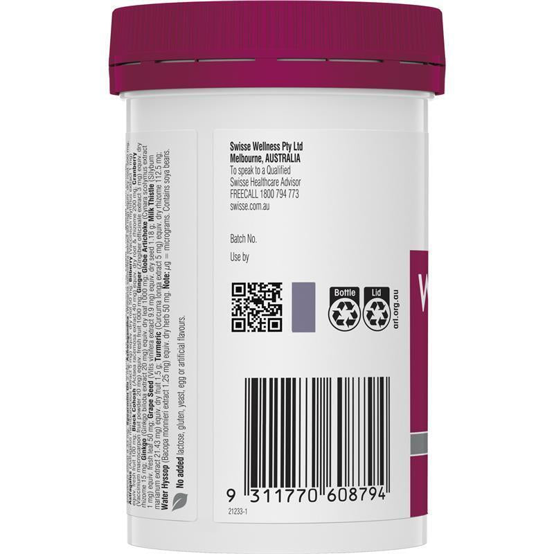 Swisse Womens Multivitamin 50+ 90 Tablets