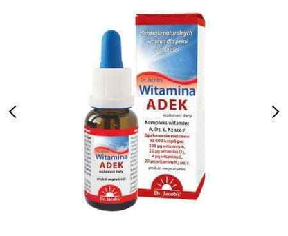 DR. JACOBS Vitamin ADEK (Vitamins A,D,E,K) 20Ml