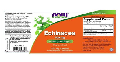 Echinacea 400Mg (Echinacea Purpurea) 100 / 250 Capsules