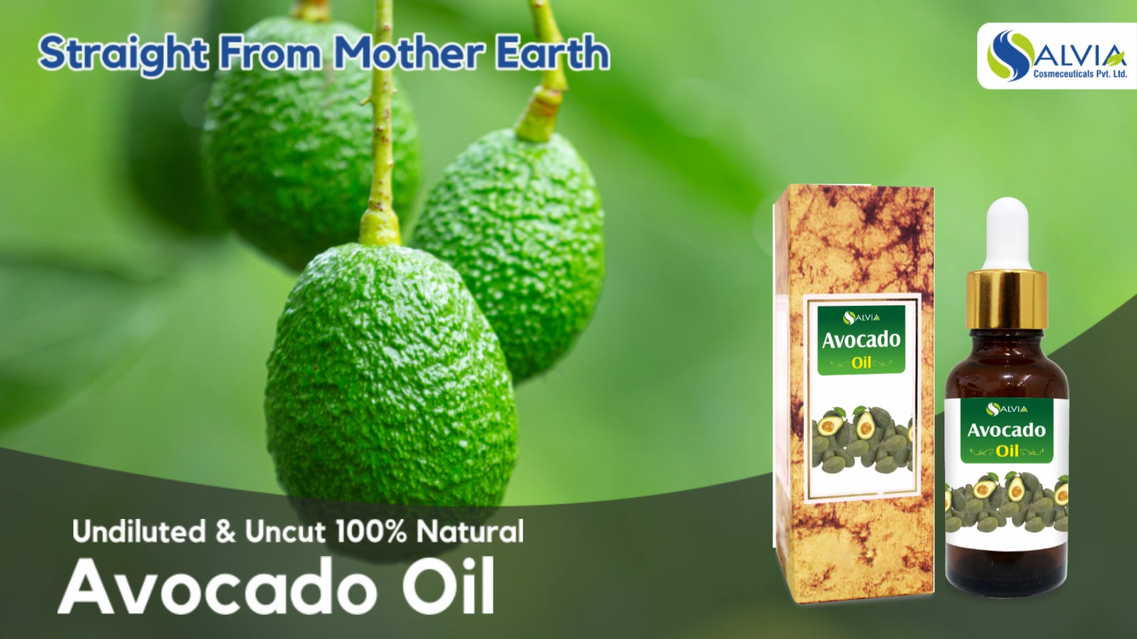 Avocado (Persea Americana) 100% Pure & Natural Carrier Oil - [10Ml-5000Ml].