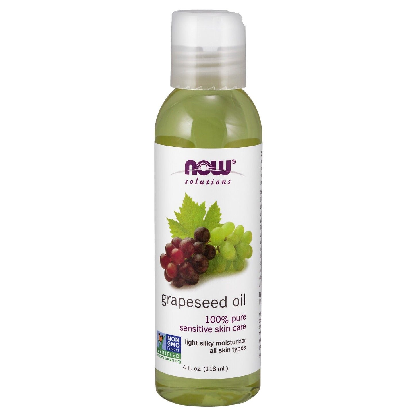 NOW Foods Grapeseed Oil, 4 Fl. Oz.