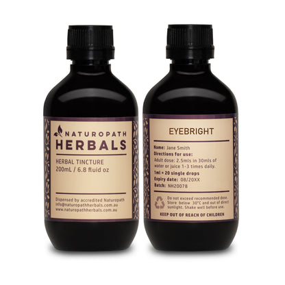 EYEBRIGHT Tincture Extract Herbal Liquid ⭐⭐⭐⭐⭐ ~ Naturopath Herbals