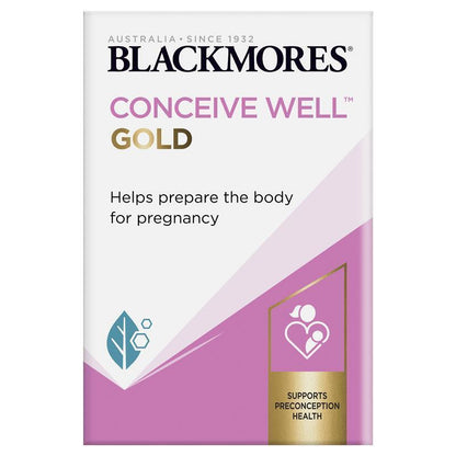 Blackmores Conceive Well Gold 28 Tablets & 28 Capsules