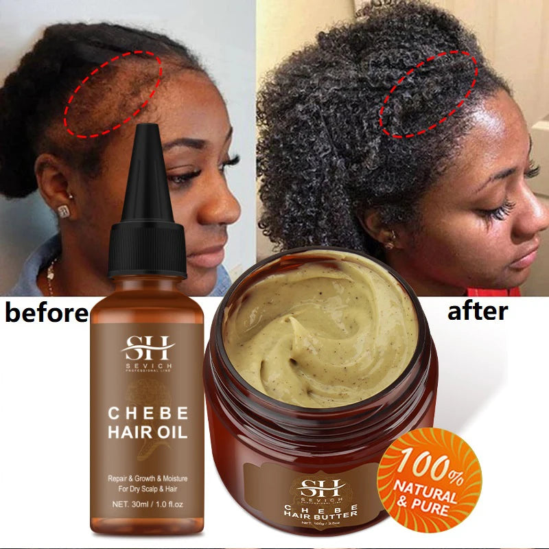 Chebe Hair Oil Butter Hair Mask Fast Hair Growth