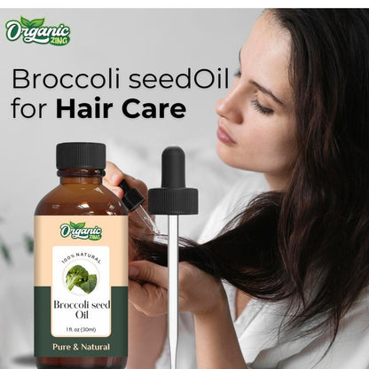 Broccoli Seed 100% Pure & Natural Carrier Oil - {30Ml/1.01 Fl Oz}