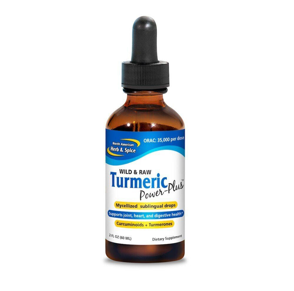 North American Herb & Spice Turmeric Power-Plus 2 Oz Liquid