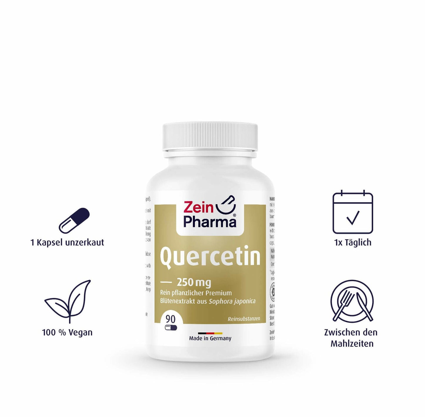 ZEIN PHARMA Quercetin 250Mg 90 Capsules