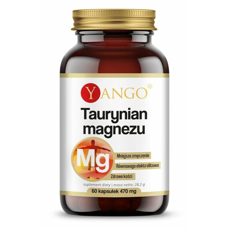 YANGO Magnesium Taurate 60 Capsules