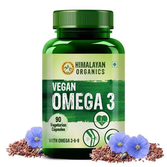 90 Veg Capsules Vegan Omega 3 Supplement for Muscle Bone Heart & Skin