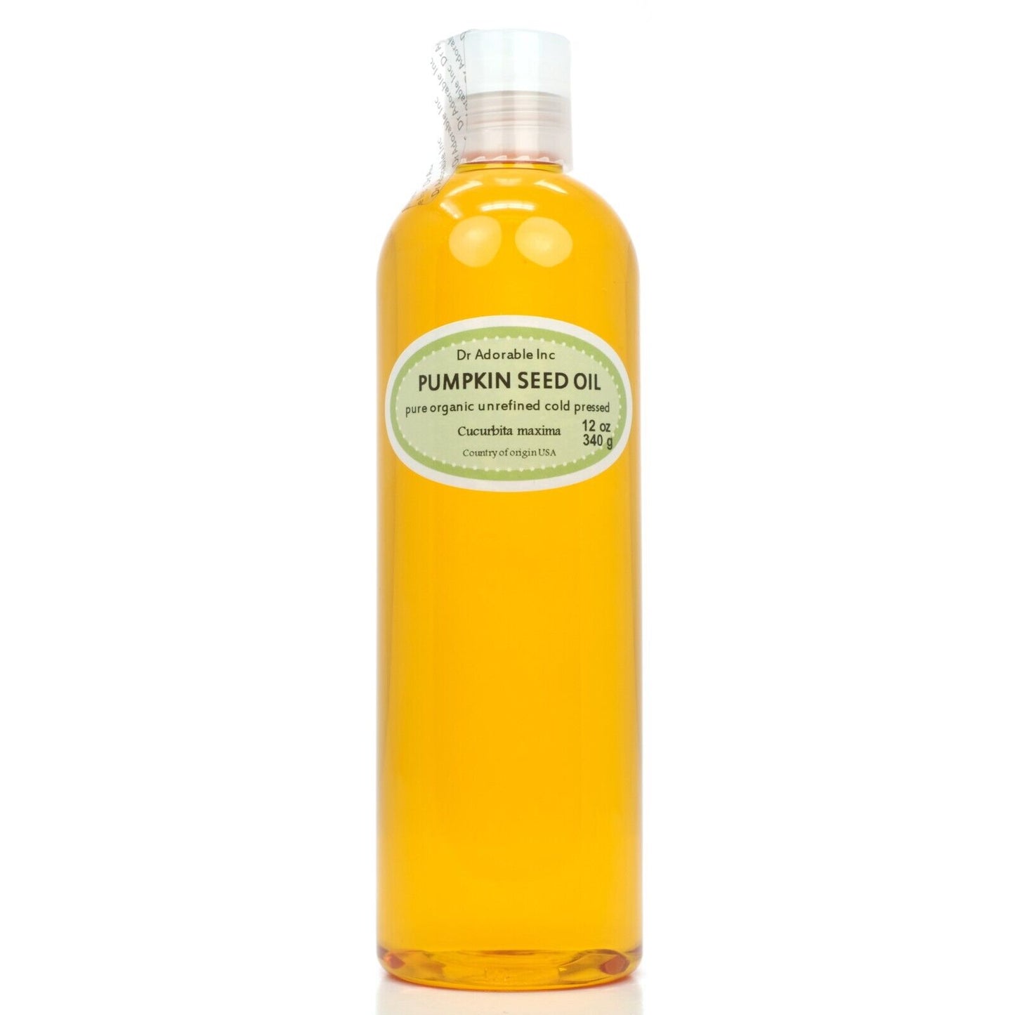 Unrefined Pumpkin Seed Oil 100% Pure 2Oz 4Oz 8Oz 12Oz 16Oz up to Gallon Organic