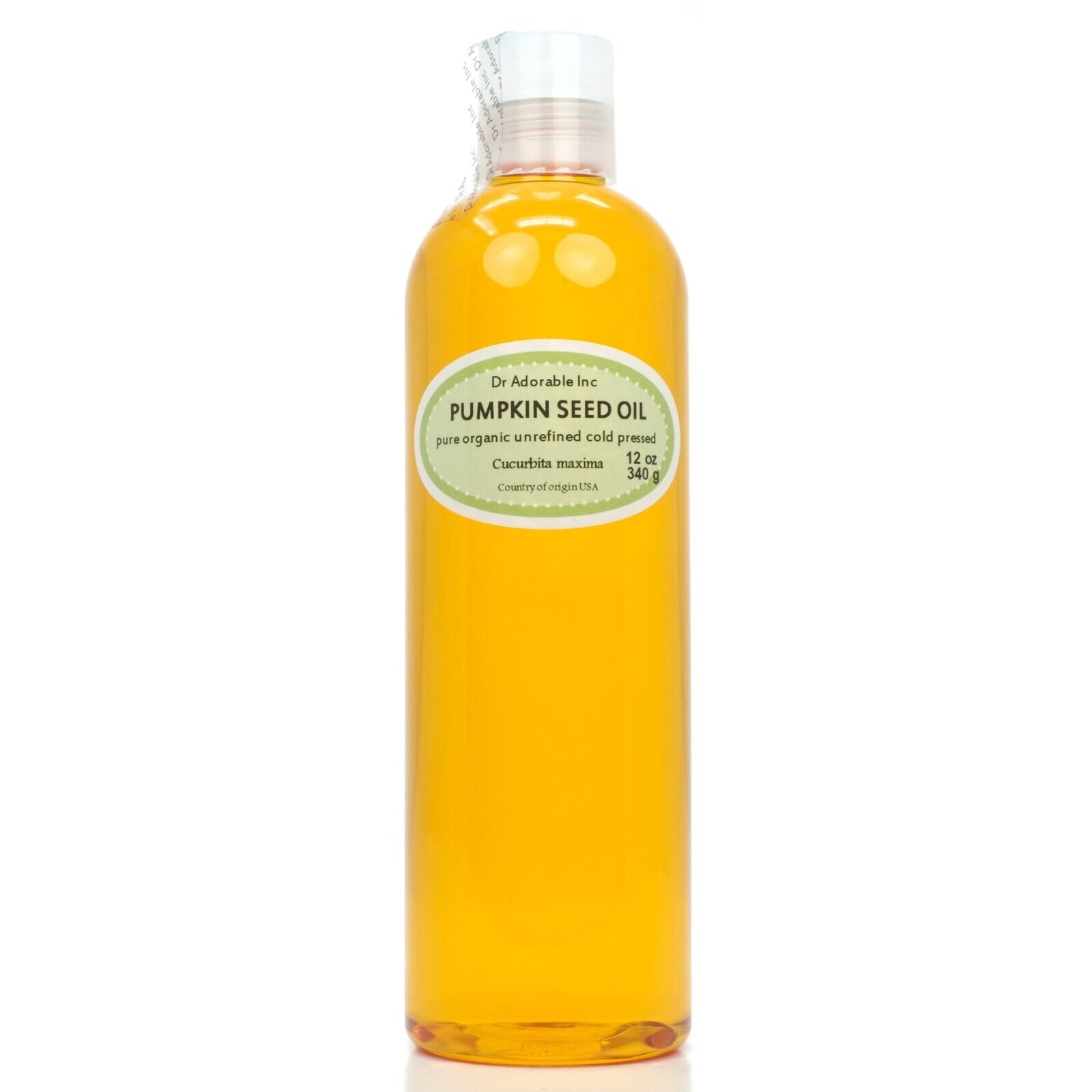 Unrefined Pumpkin Seed Oil 100% Pure 2Oz 4Oz 8Oz 12Oz 16Oz up to Gallon Organic