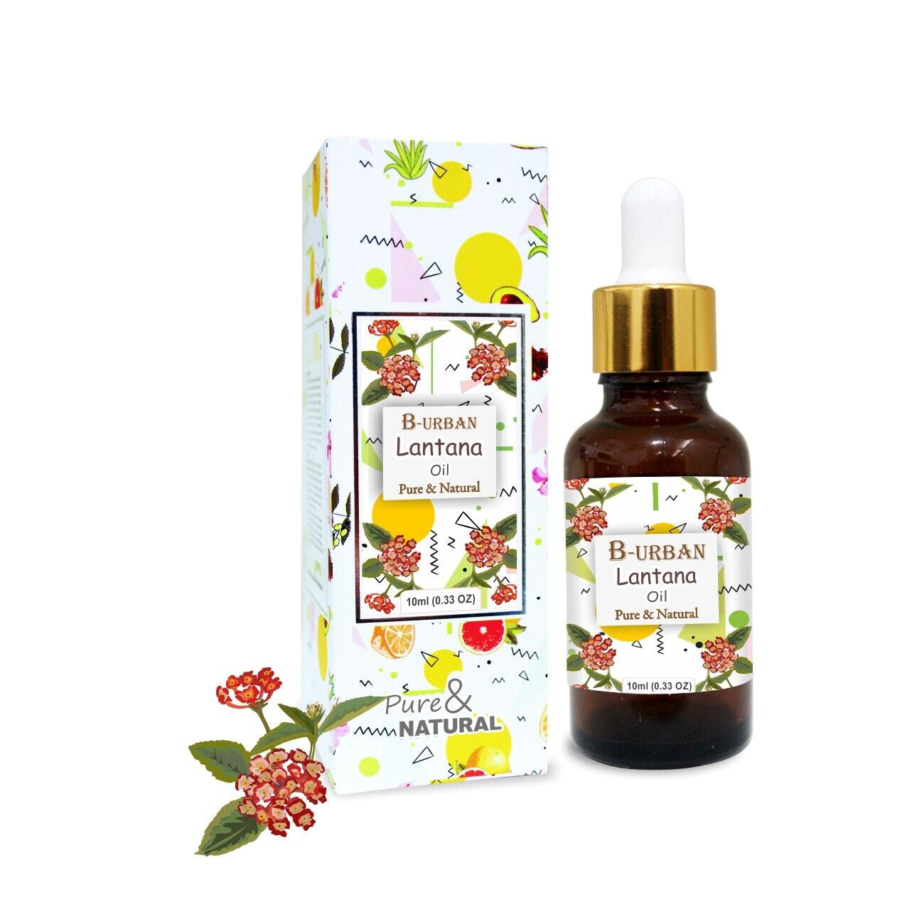 Lantana (Lantana Camara) 100% Pure & Natural Essential Oil [10Ml-5000Ml]