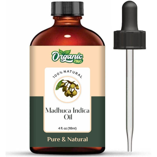 Organic Madhuca Indica 100% Pure & Natural Carrier Oil - {118Ml/3.99 Fl Oz}