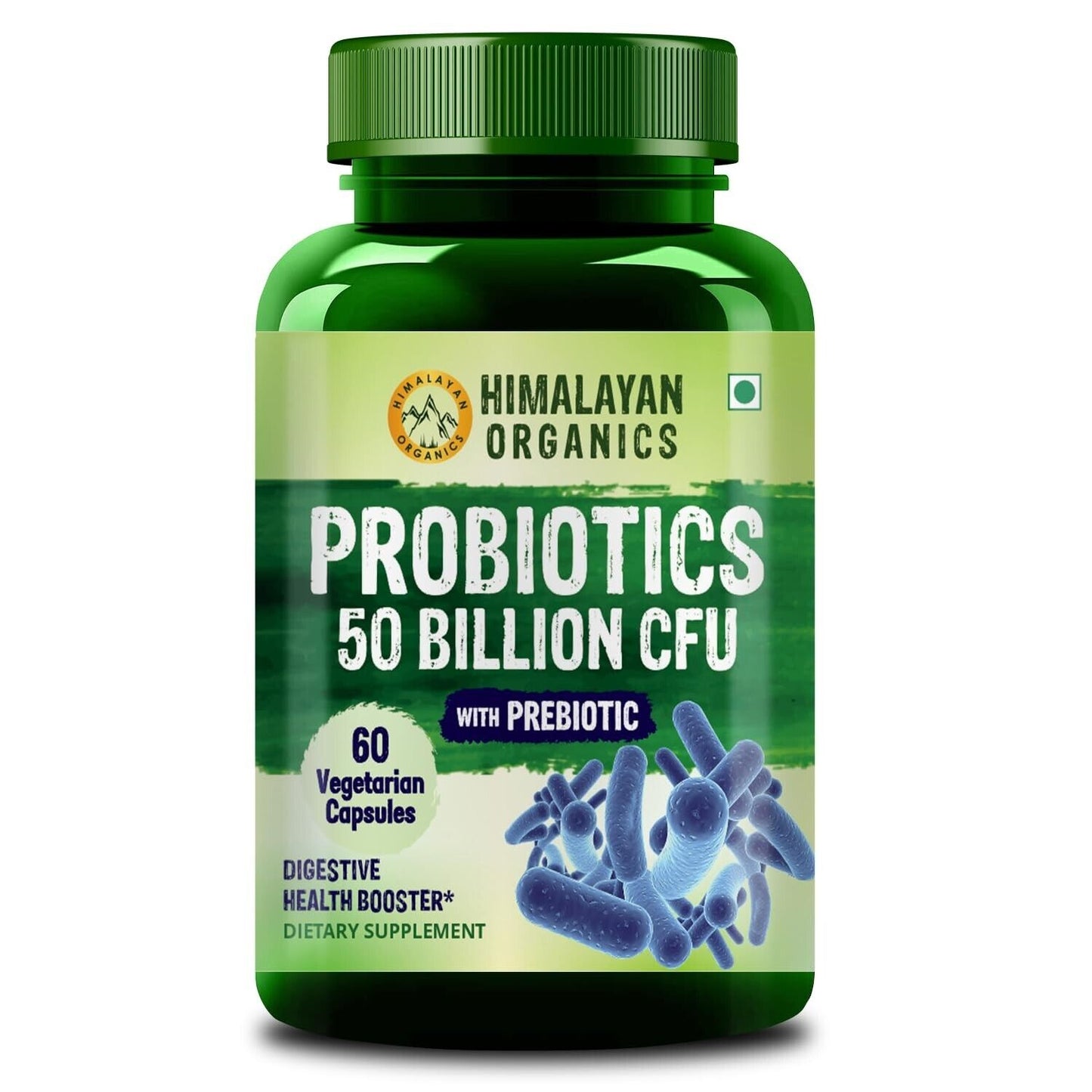 60 Vegetarian Capsules Probiotics 50 Billion CFU for Digestive for Men & Women