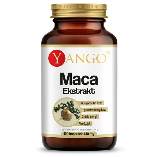 YANGO Maca Root Extract (Superfood) 100 Capsules