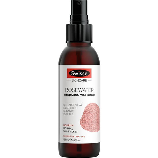 Swisse Skincare Rosewater Hydrating Mist Toner 125Ml