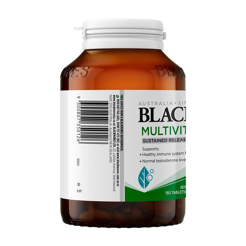 Blackmores Multivitamin for Men Sustained Release 150 Tablets Exclusive Size