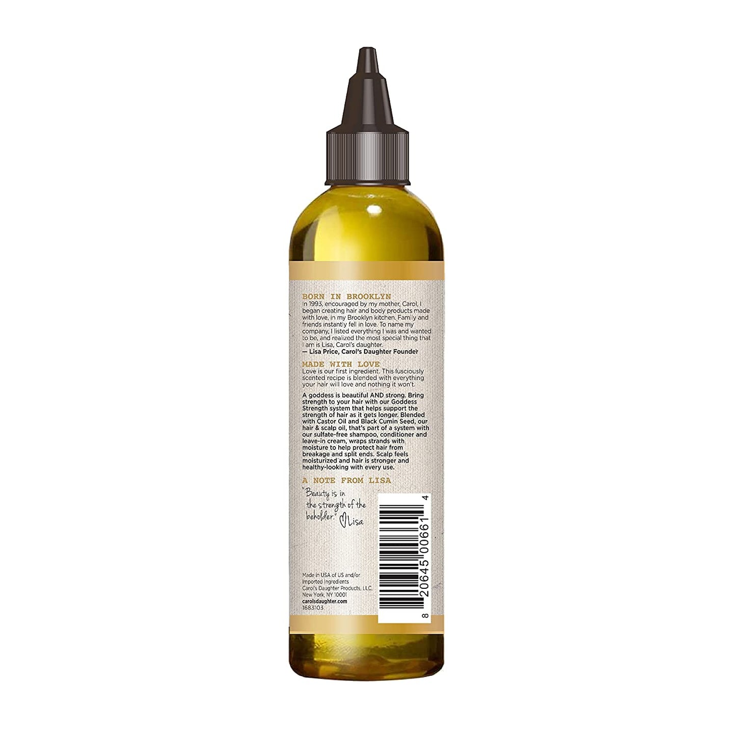 Carol's Daughter Strength 7 Oil Blend Scalp and Hair Oil for Wavy, Coily